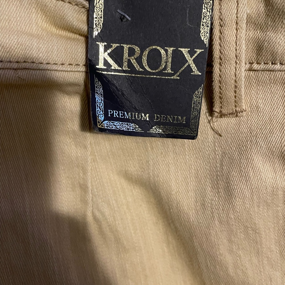 KROIX premium denim pants. Size Large